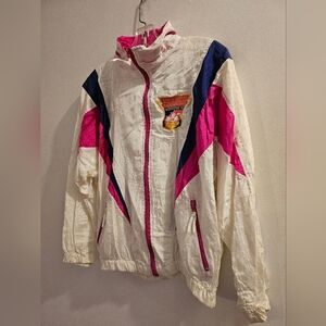 Vintage 1980's Pace Setter Retro Colored Windbreaker | Size Medium